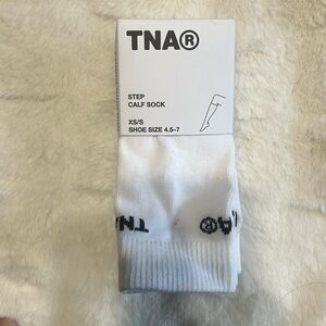 TNA calf socks xs/s shoe size 4.5-7